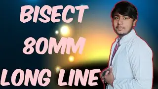 Bisect 80mm Long Line | Engineering Graphics