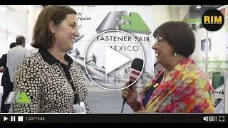 RIM con Melissa Magestro vicepresidente ejecutiva de Mack Brooks Exhibitions