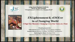 Brave Journeys: ENLightenment & rESOLve in a Changing World - Grades K-12