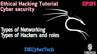 Ethical Hacking Ttorial_Ep-02| Types of Networking & Hackers and roles| Cyber Security| DKCyberTech