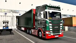Scania S Delivers Fresh Cauliflower on Mountain Roads | Greece | Euro Truck Simulator 2 #ets2mods