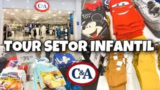 TOUR PELA LOJA C&A | SETOR INFANTIL ✅ ROUPA DE MENINOS