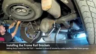 Shop Truck Sway Bar Installation