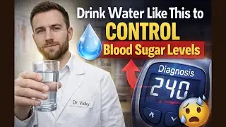 Drink Water Like This to CONTROL Blood Sugar Levels