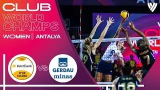 Vakifbank Spor Kulubu (TUR) vs. Gerdau Minas (BRA) - Match Highlights | Club World Champs 🏐🌎