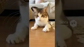 My Cat Goes from Chaos to Angel Mode 😆🐱