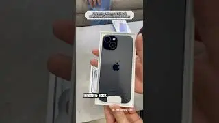 Unboxing iPhone 15 Black 128Gb bekas garansi resmi. #iphone15 #mayangscell #unboxing #iphone15blue