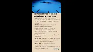 Ghid Post Intermitent pe Ore: Ce se &icirc;nt&acirc;mplă la 12, 16, 24, 48, 72 ore? 🕙