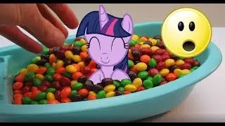 Holiday Express Happy Meal Little Pony Skittle Bath Party - Surprise