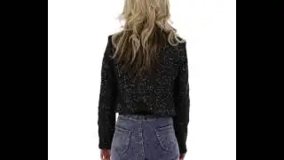 Missbehaver.com Black Sequin Jacket