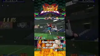 PROJECT JUSTICE: HINATA COMBO | TEAMEX #projectjustice #capcom #viral #shorts #fyp