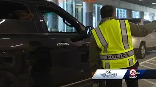 With the draft fast approaching, KC's airport is making a push to solve its packed pickup lines