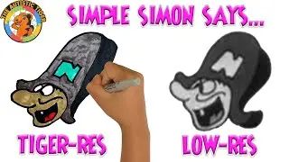 Simple Simon | Mother Goose Melodies - How To Draw Silly Symphonies Easy
