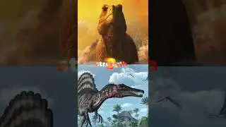 accurate Spinosaurus vs accurate tyrannosaurus rex