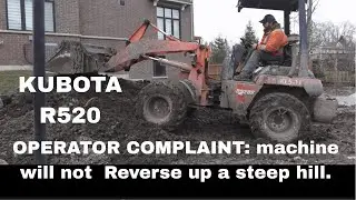 Диагностика проблем с гидростатом колесного погрузчика Kubota