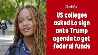 Trump asks US colleges to cap international students