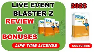 How To Set Up The Software Live Event Blaster (Live Event Blaster 2 Review Bonus)