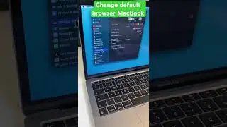 Как изменить браузер по умолчанию на MacBook.