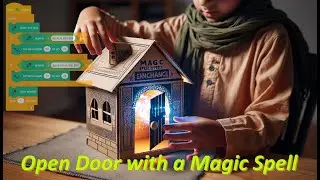 Sensor Kit: Open or Close Door using a Magic Spell or Voice Command with ESP32 & Servo