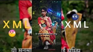 BODO TRENDING GIRLS 🎀🥰 ( NEPALI SONG ) ALIGHT MOTION ❤🥀XML FILE 🔰🎀 VEDIO 2026 