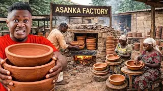 How Earthenware Bowls Are Made in Ghana | Traditional Factory Tour