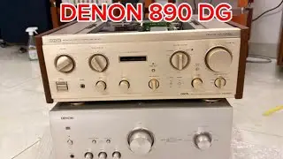 I'm back with Denon 890 DG amplifier | Denon 2000 RE | Jarguar 506 N 1999 amplifier | Luxman