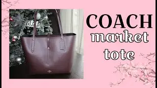 【Unboxing】 Coach Market Tote
