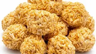Murmura Laddu Recipe | गुड़ मुरमुरा के लड्डू । Kurmura - Puffed Rice Sweet Balls