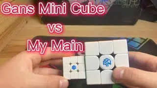 GANS &pound;7 KEYCHAIN CUBE VS MY GAN 11 M PRO