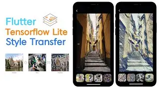 Flutter Image Style Transfer - Speed Code