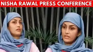Nisha Rawal Press Conference Video