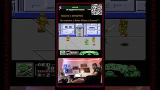 💎Ninja Turtles III, 6.1 lv (Nintendo/Nes), подпишитесь и увидите #dendy #shorts 90х Детство #gaming