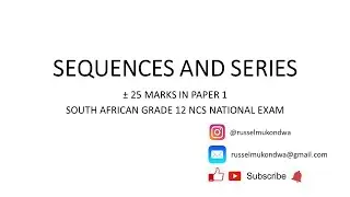 Sequences and Series