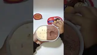MARIE BISCUIT VANILLA CHOCOLATE | WALL'S TUB #shorts