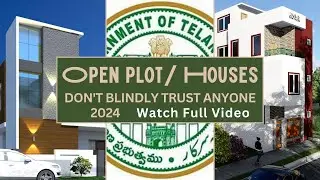 Beware! The Truth About Buying Open Plots or Houses in 2024