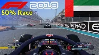 F1 2018 - Albon Career Mode #21: 50% Race Abu Dhabi