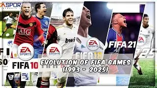 The evolution of FIFA Games 1993-2025 | Iconic Moments, Graphics & Gameplay Through the Ages!