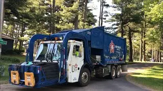Kann Co. Collector Garbage truck in the Northwoods