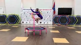 Джампинг фитнес СОЛО 7-11 - Индиго. Липкевич Ника, г. Железнодорожный