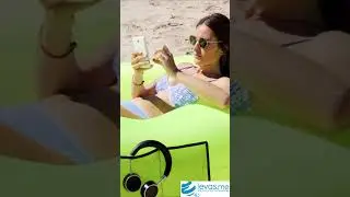 Sof&aacute; insufl&aacute;vel Hangout Bag Estilo Lamzac