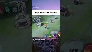Pro play fanny 🙃 #shorts #mlbb #mobilelegends