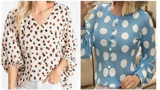 Super Gorgeous Polka-dot Printed tops 2022