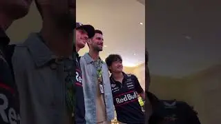 マックス・フェルスタッペンがカタールグランプリでノバク・ジョコビッチと対戦