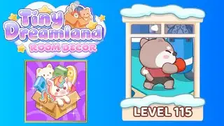 Tiny dreamland room decor level 115 solution walkthrough 