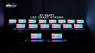 SHOWTECH BRASIL - LED CRAZY STROBO -  ST 960P7 PARTE 2/5