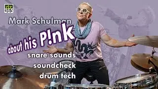Mark Schulman reveals 3 P!nk snare drum sounds, soundcheck secrets, and his drum tech