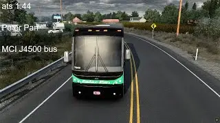 American Truck Simulator 1.44 Bus Mod: MCI J4500 Coach