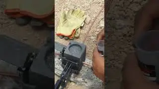 soldadura cuproaluminotermica Procedimiento