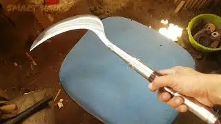 Cara Membuat Celurit yang keren dan tajam - Making A death sickle