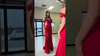 The perfect shade of #Red ❤️✨ #Amarra #Prom #Dresses #Promdresses #Promdress #Prom2025